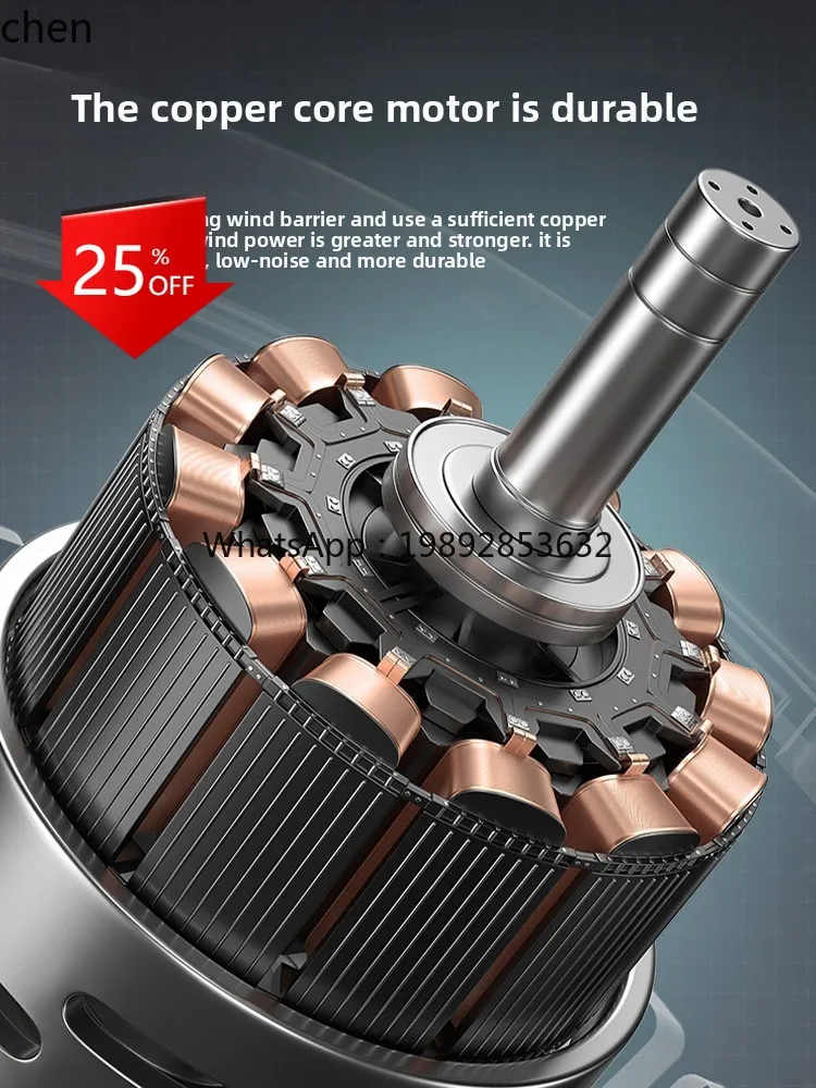 wall fan wall-mounted electric fan household wall-mounted light sound wall industrial fan shaking head wind