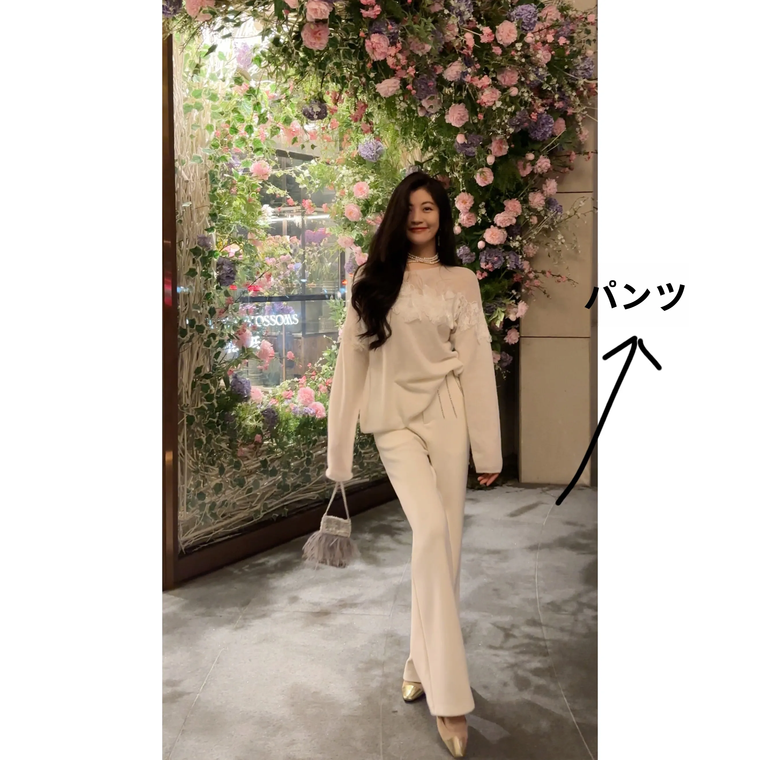 

NCOU Unique Design High Waist Wide Leg Casual Pants for Women Faionable Versatile Slimming Diamond Chain Detail 2025 Autumn...