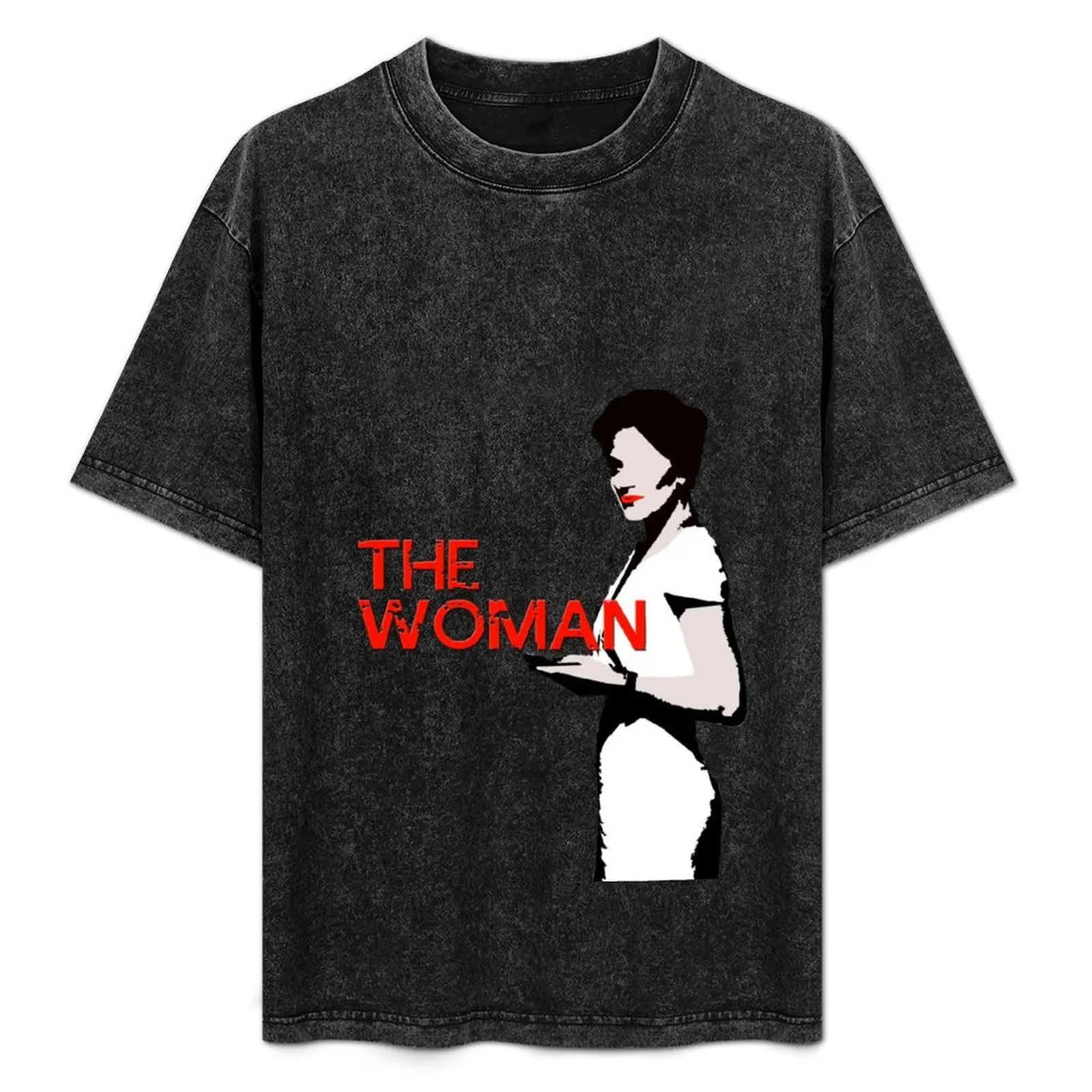 

The Woman T-Shirt t shirts for man graphic vintage cotton t shirts man 100% T-Shirt