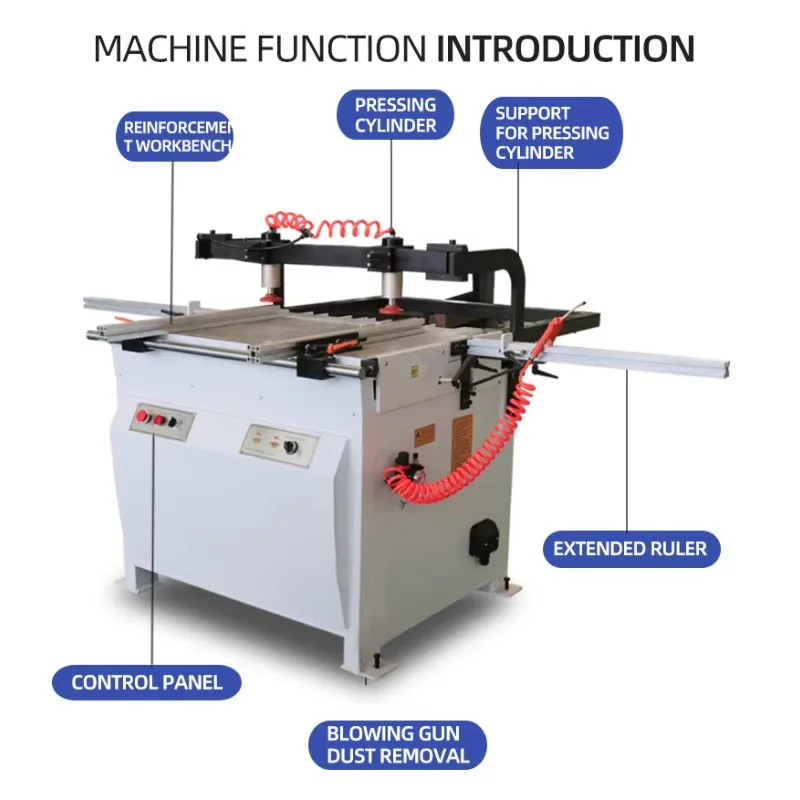 Woodworking Single Row Multiple Head Drilling Drill Wood Line Boring Machine With Best Quality
