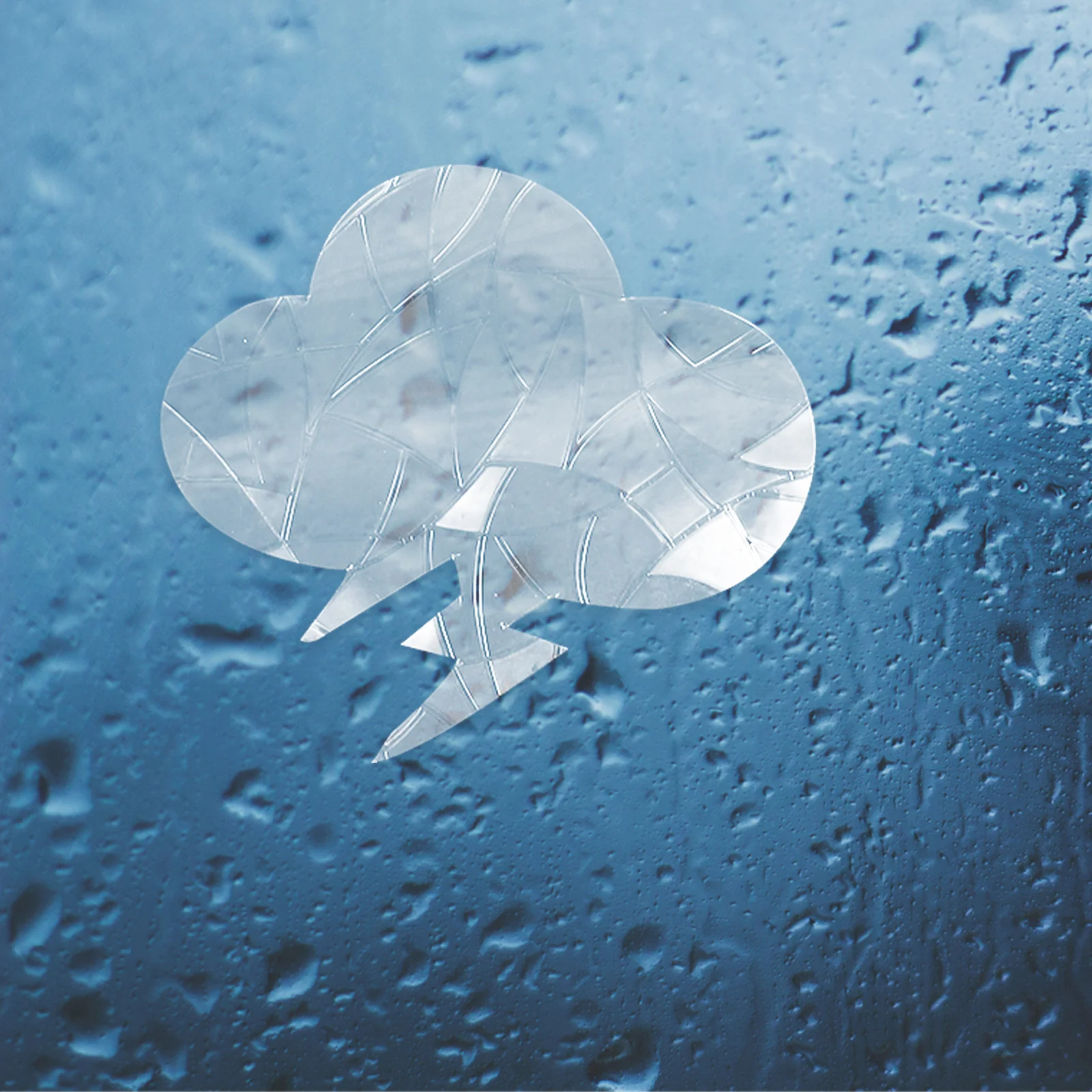 

1Set Colorful Static Cling Window Stickers Sun Catcher Decals Anti Collision Removable Clings Sun Catcher Stickers