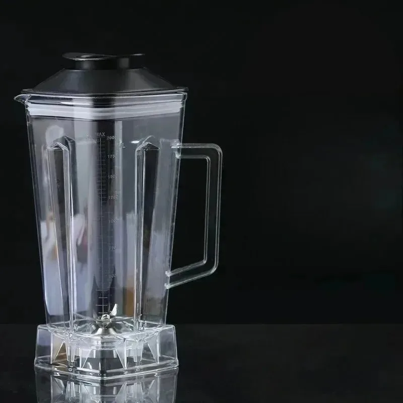 1PCS 2L for Blender Replacement Part Transparent for SILVER CREST Blender Spare Jug Capacity Blender Spare Compatible
