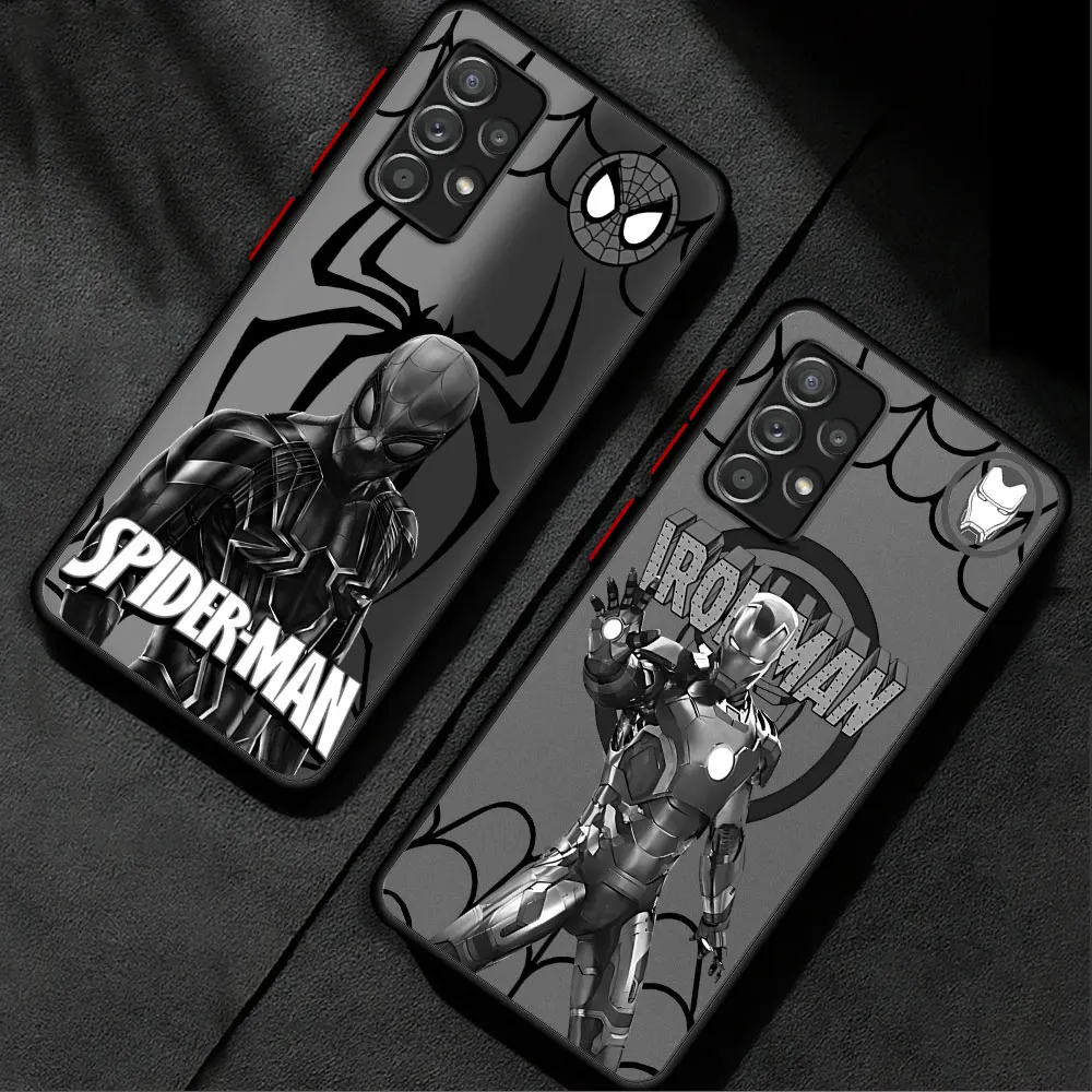 Marvel Super hero Phone Case for Samsung Galaxy A41 A71 4G A31 A21s A11 A50 A50s A51 A70 A70s 71 Soft Cover Matte Coque