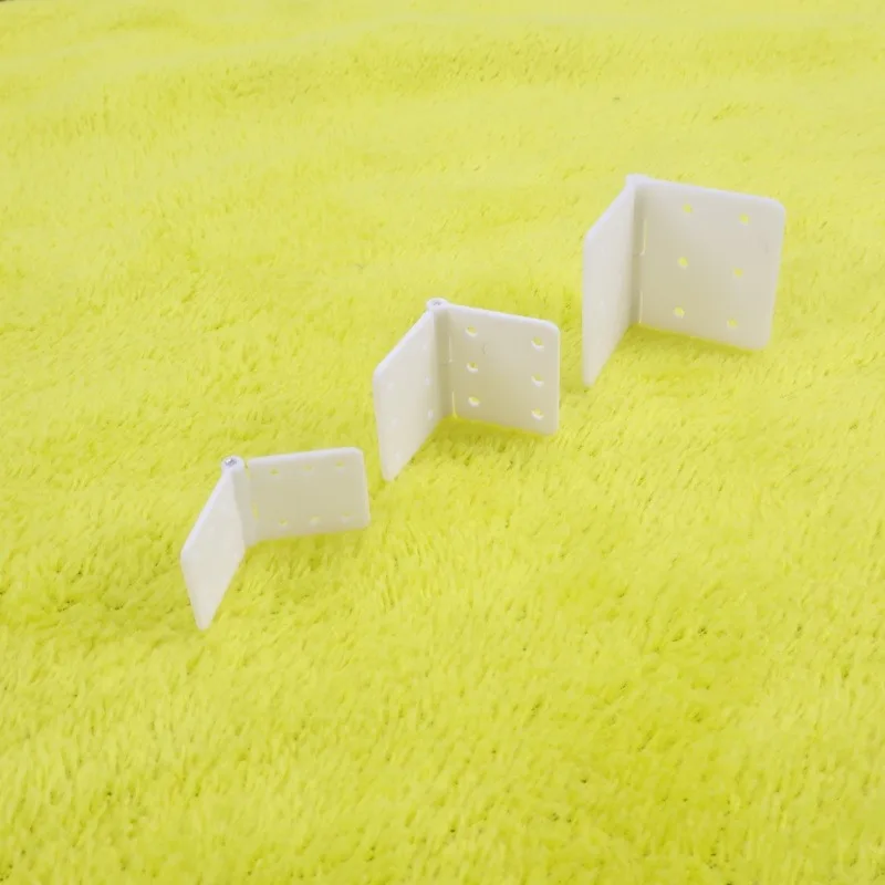 20 個 3 サイズナイロンピン付きヒンジ RC 飛行機用エルロン接続エアロモデリングモデル DIY アクセサリー KT Su27 固定翼