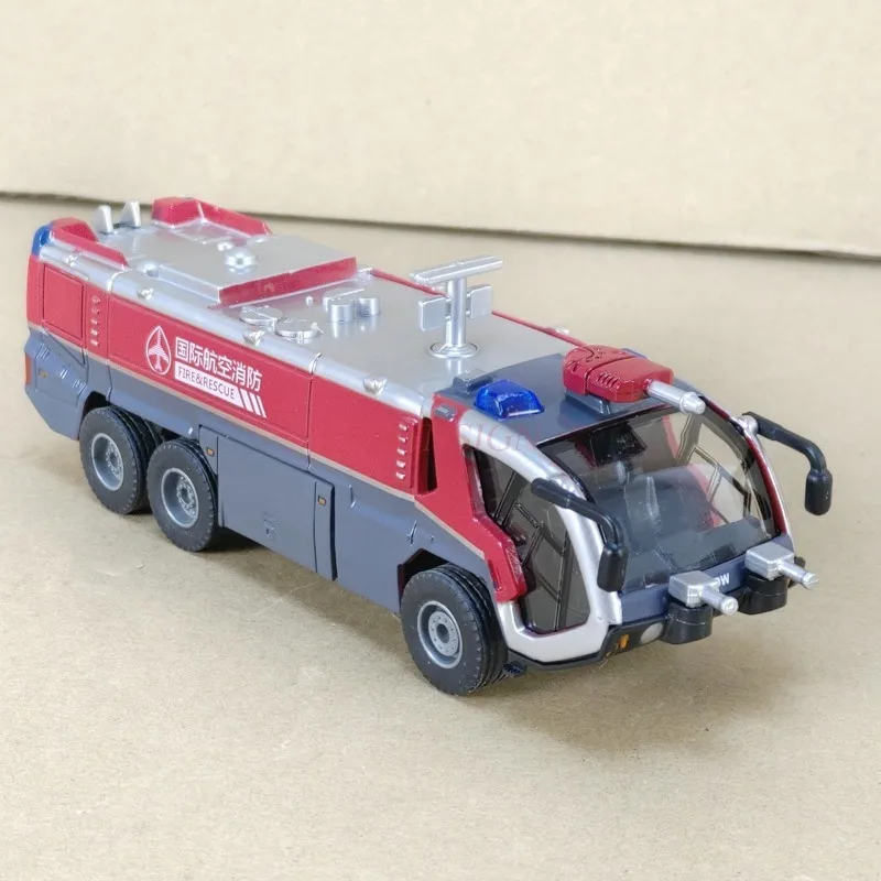 Alloy Water Cannon Fire Truck Foam Original Simulation Car Truck Model 2021