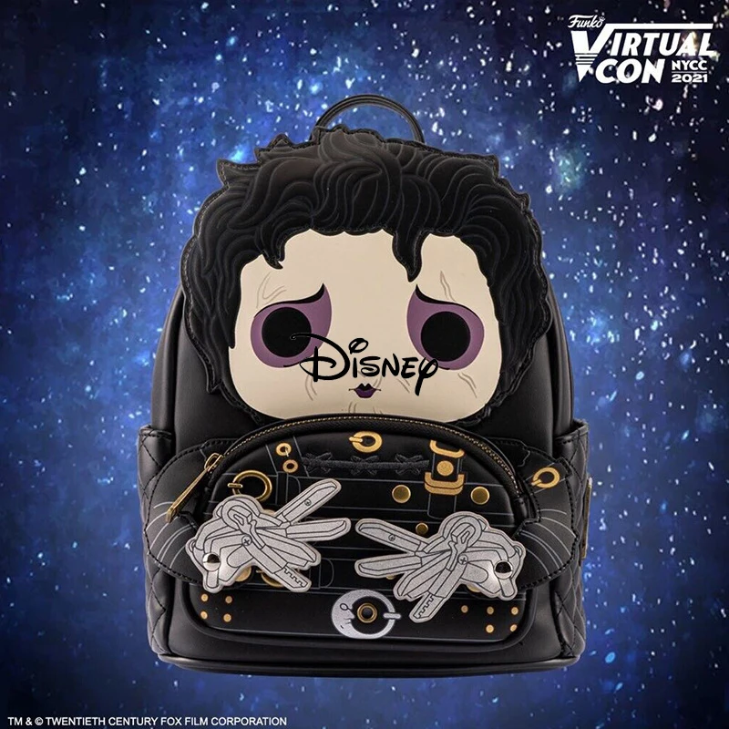 

Disney Edward Scissorhands Film Character Creative Cartoon Backpack Stationery Student School Bag Casual Backpack Christmas Gift