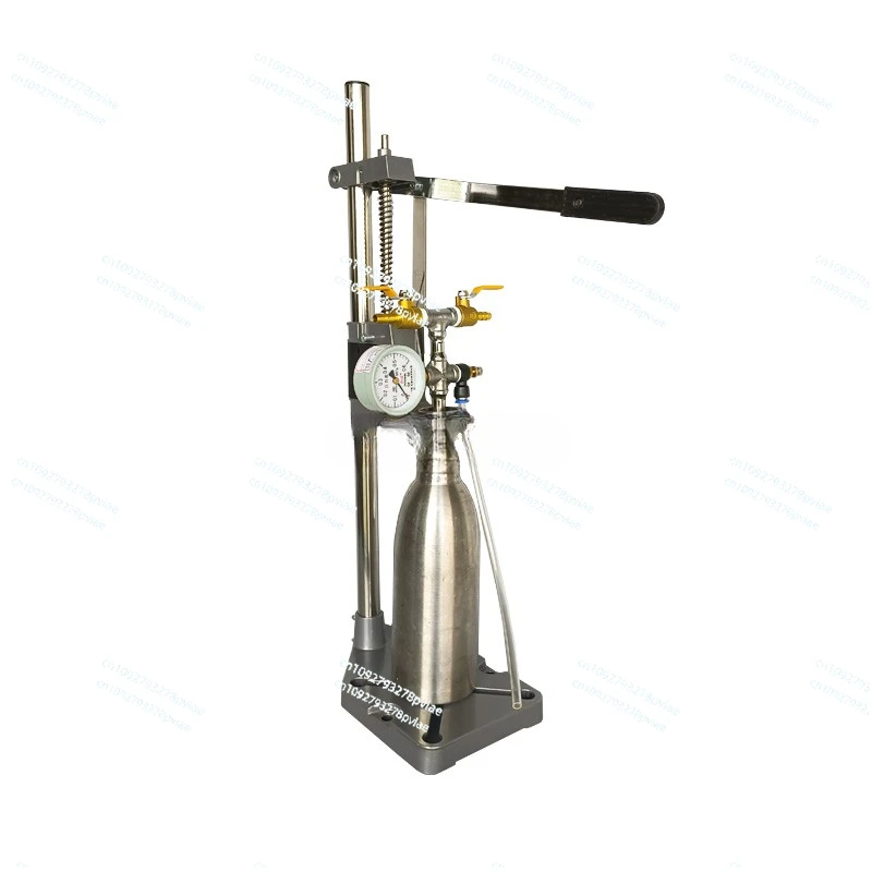 

Оригинальная мякоть, изобарный наполнитель для самостоятельного пива, оборудование для розлива пеногасинга, ПЭТ-бутылка, стеклянная бутылка, ручная наполнительная машина для жидкости