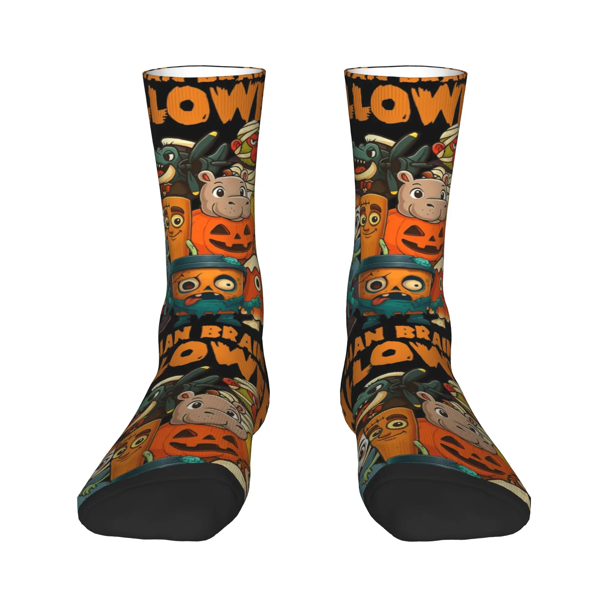 جوارب بشخصيات Brainrot الإيطالية للهالوين جوارب مضادة للعرق للرجال جوارب تزلج مريحة جوارب شتوية برسومات هاراجوكو