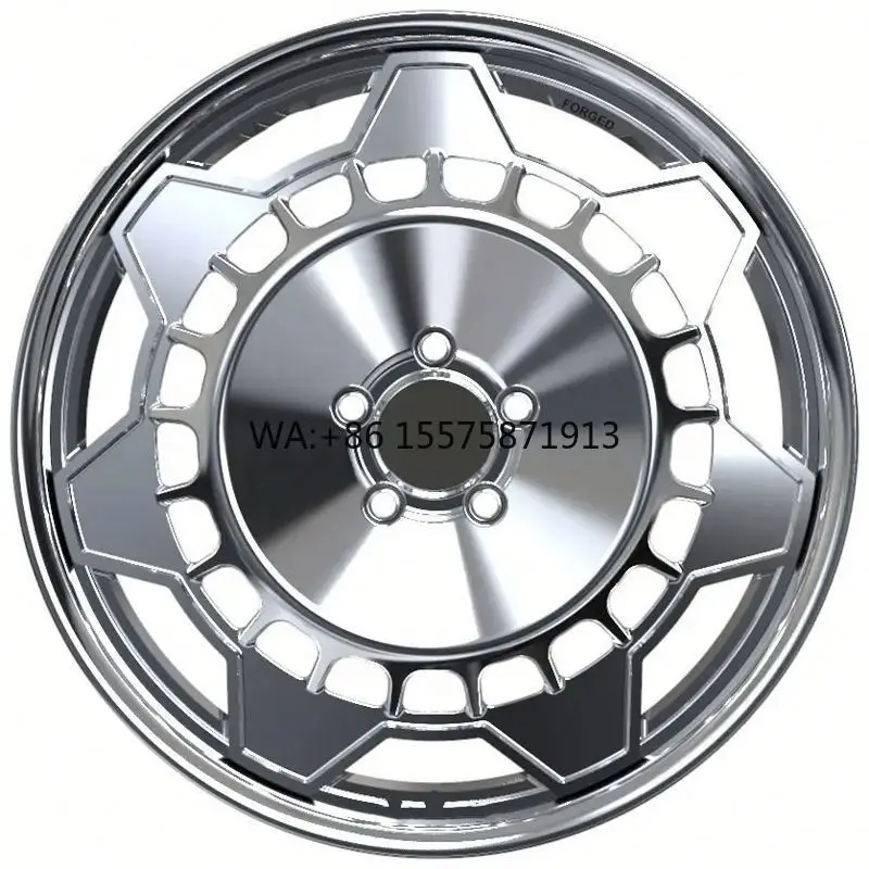 

Chrome Plated Concave Profile 22 Inch Forged Aluminum Alloy Rims Long-Lasting for Daily Driving
