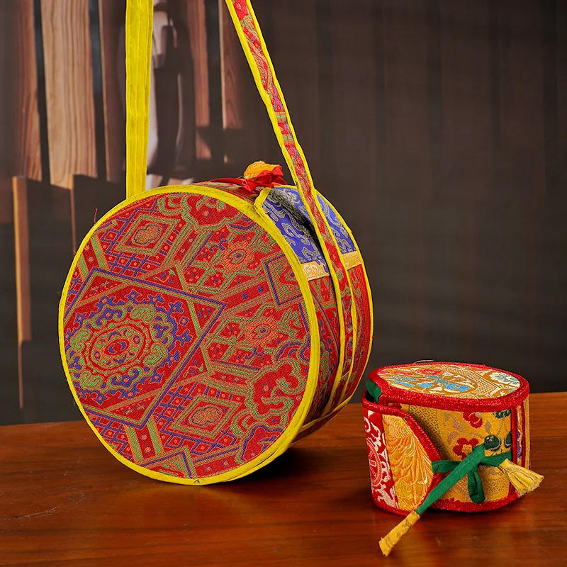 Nepalese Tantric Hand Drum Accessories Drumstick Buddhist Ritual Instrument Nepal Traditional Craft