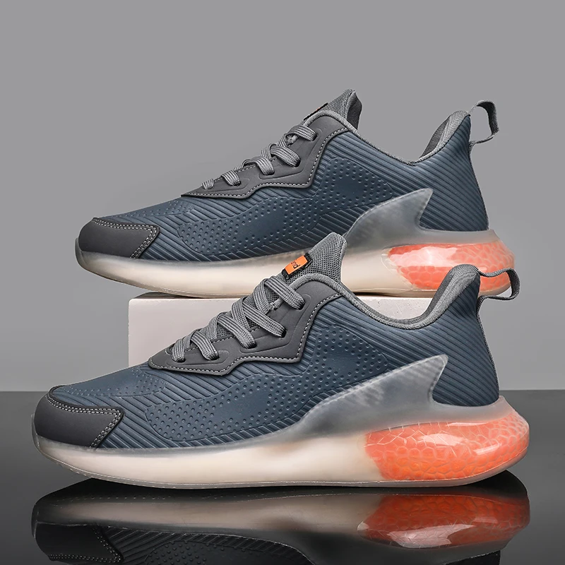 

New Men's Running Shoes, Soft-soled Shock-absorbing Lightweight Casual Sports Shoes, Anti-slip and Wear-resistant Running Shoes