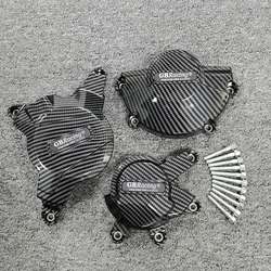 CBR600RR Motorcycles Engine Cover Protective Case For HONDA CBR600RR CBR 600RR 2007-2023 Carbon Fiber Texture