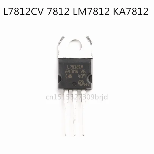 Original New 5PCS / L7812CV 7812 LM7812 KA7812 TO-220 TO220 In stock