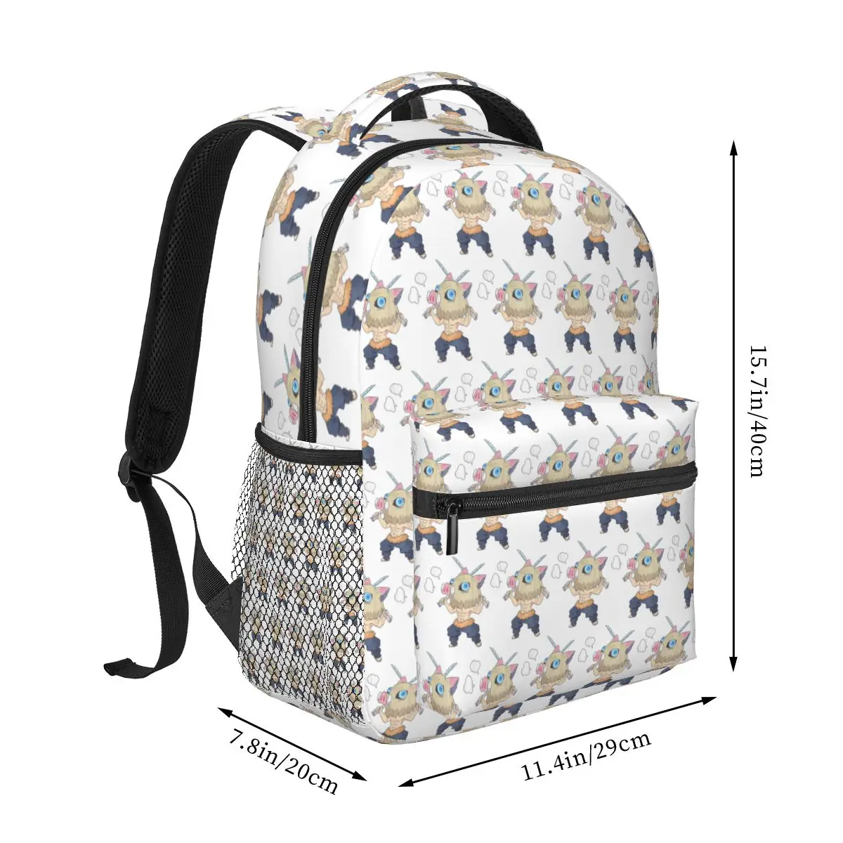 Slayer Demon Anime Teams Backpack Student Boys Girls BookBag Children School Bag Computer Shoulder Bags for Men Women