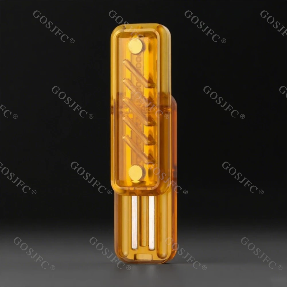 EDC Little Yellow Fish 2.0 Mechaniczny Suwak Antystresowy Zabawka Fidget dla Dorosłych - Parzyste Liczby