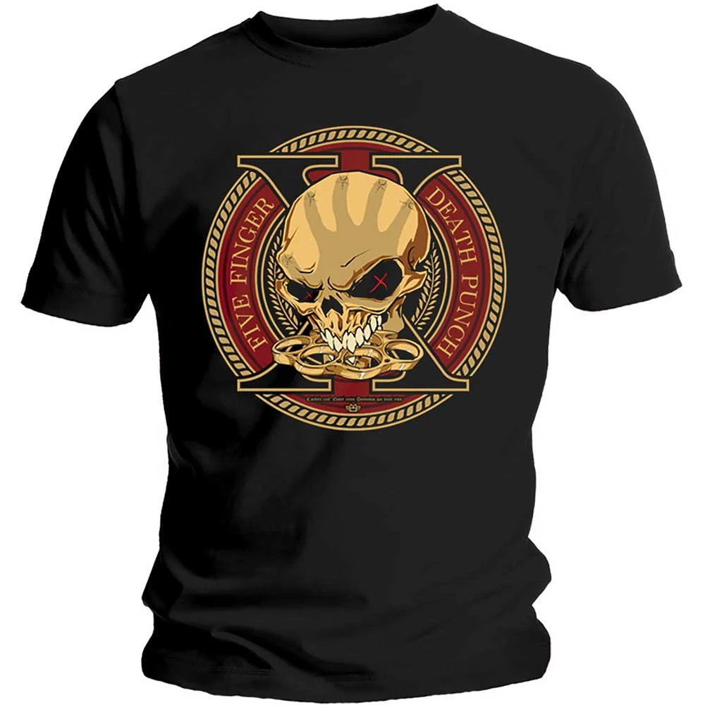 Decade of Destruction  Five Finger Death Punch Band T-Shirt Cotton Graphic Tee Men Women Summer Streetwear
