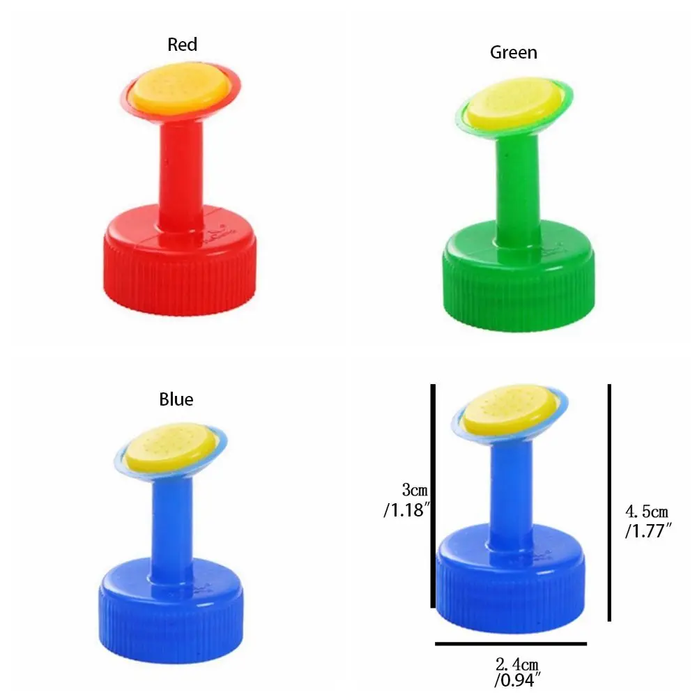 ง่ายต่อการติดตั้งหัวฉีดรดน้ําพลาสติกการออกแบบฝาขวดขนาดเล็กรดน้ําหัวหัวฉีดรดน้ําดอกไม้น้ําหนักเบากลางแจ้ง