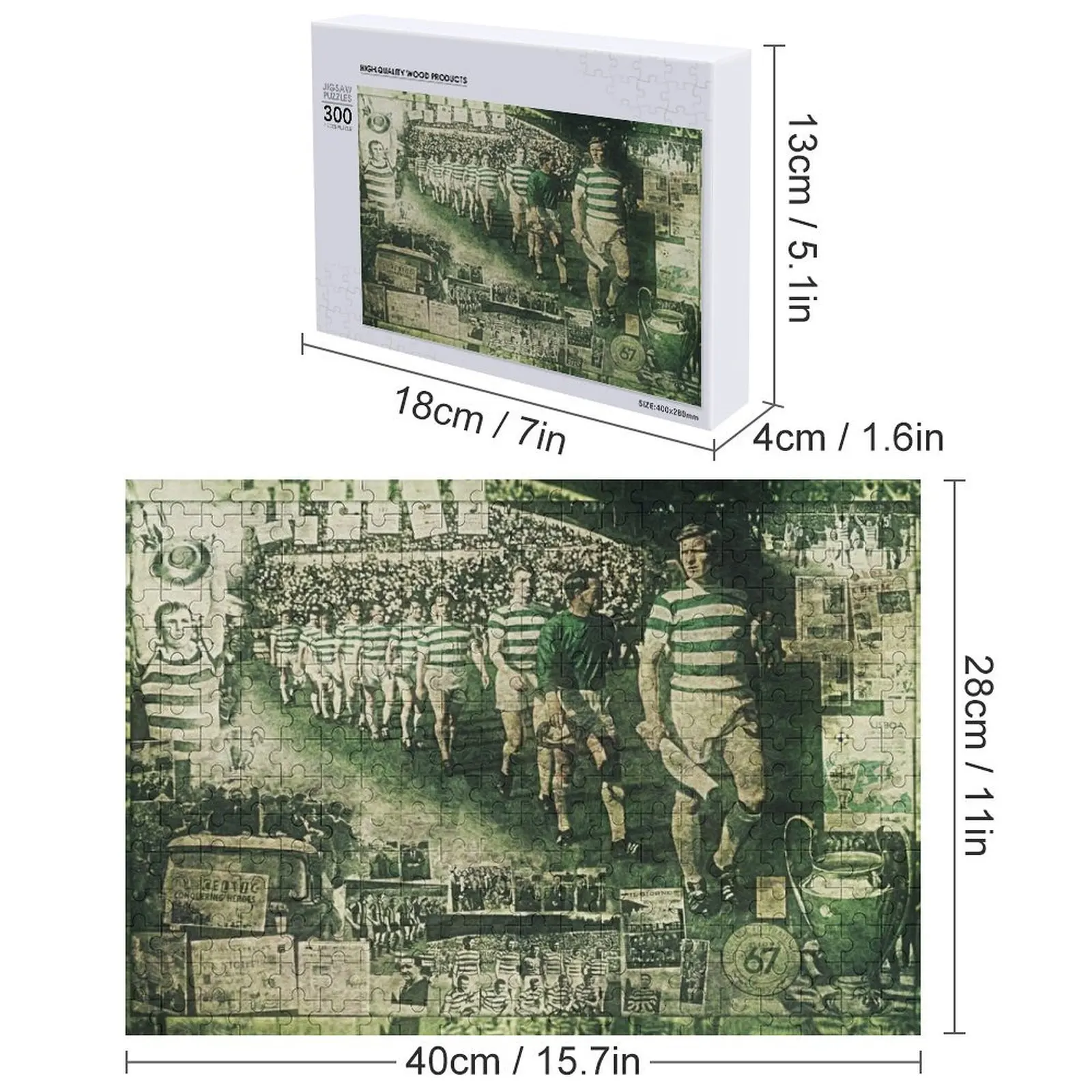 Lions Greatest Game For Scotland Despite Scotland Jigsaw Puzzle Custom Kids Toy Personalised Puzzle