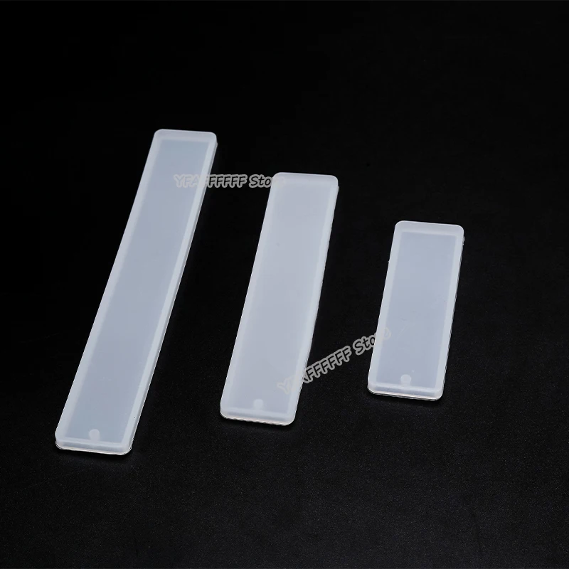 1/3Pcs Bookmark Mold Set DIY Pendant Resin Mold Crystal Epoxy Silicone Mold Rectangle Jewelry Making Casting Mould Handmade
