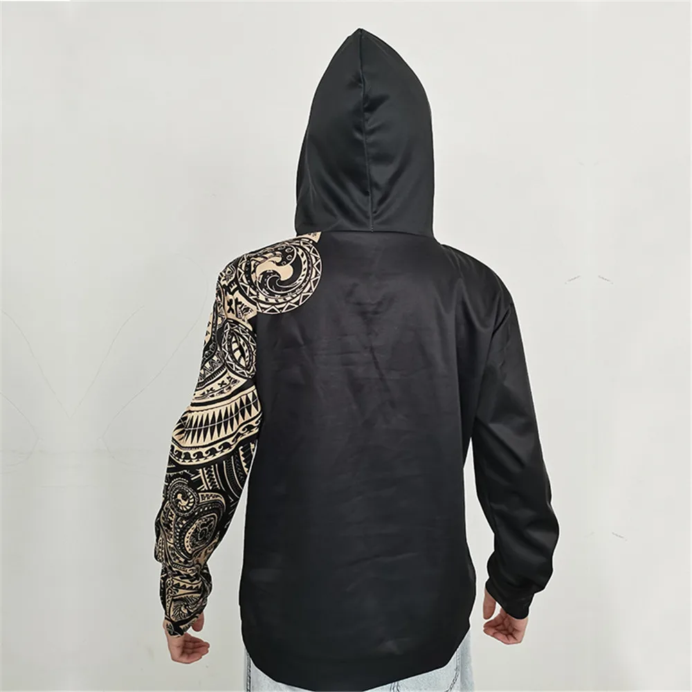 HX Indian Men Sweatshirt American Horse Star Ledger Art Patterns DIY Name 3D All Over Printed Shirt Hoodies Zipper Jacket