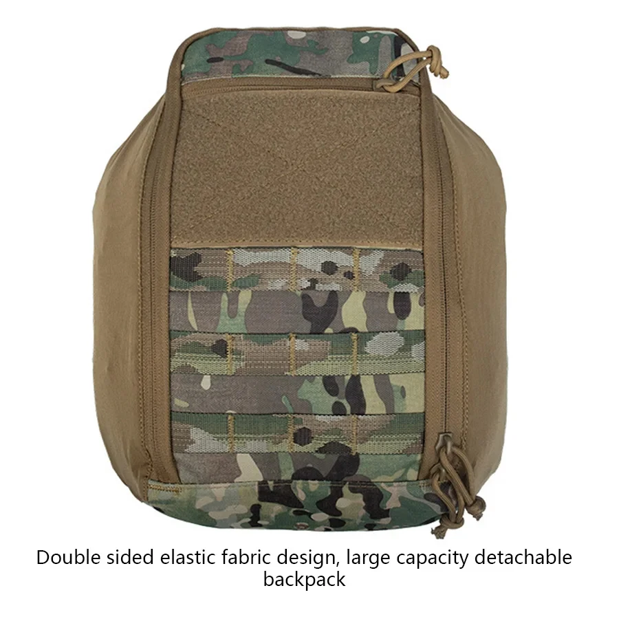 YAKEDA schnell abnehmbare Outdoor-Jagdweste, multifunktionale Trageweste mit verstellbaren Schultern und Taille, atmungsaktive Weste. – Detail 11