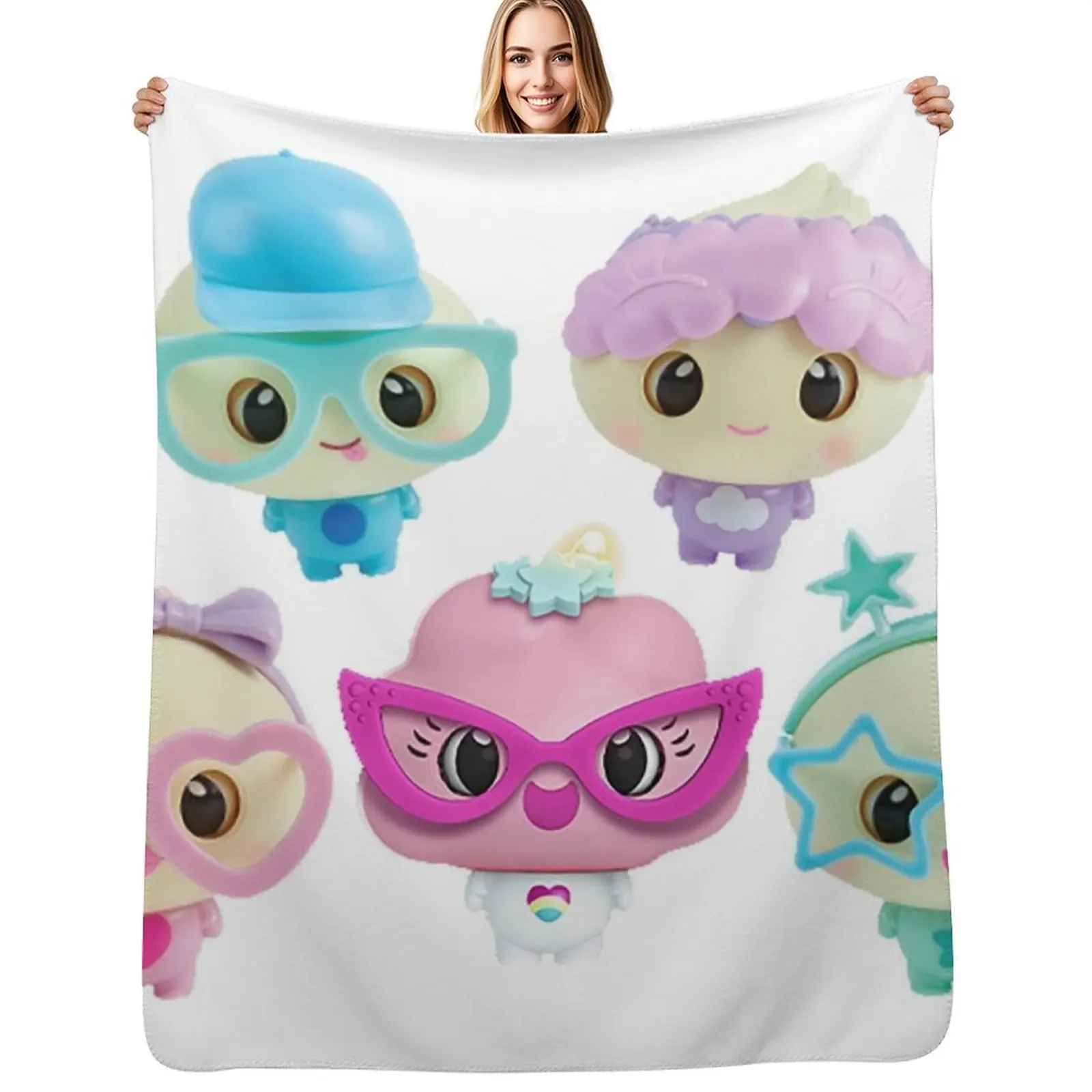 

My Squishy Little Dumplings Throw Blanket Cozy Napping Blanket Gift for Mom Dad