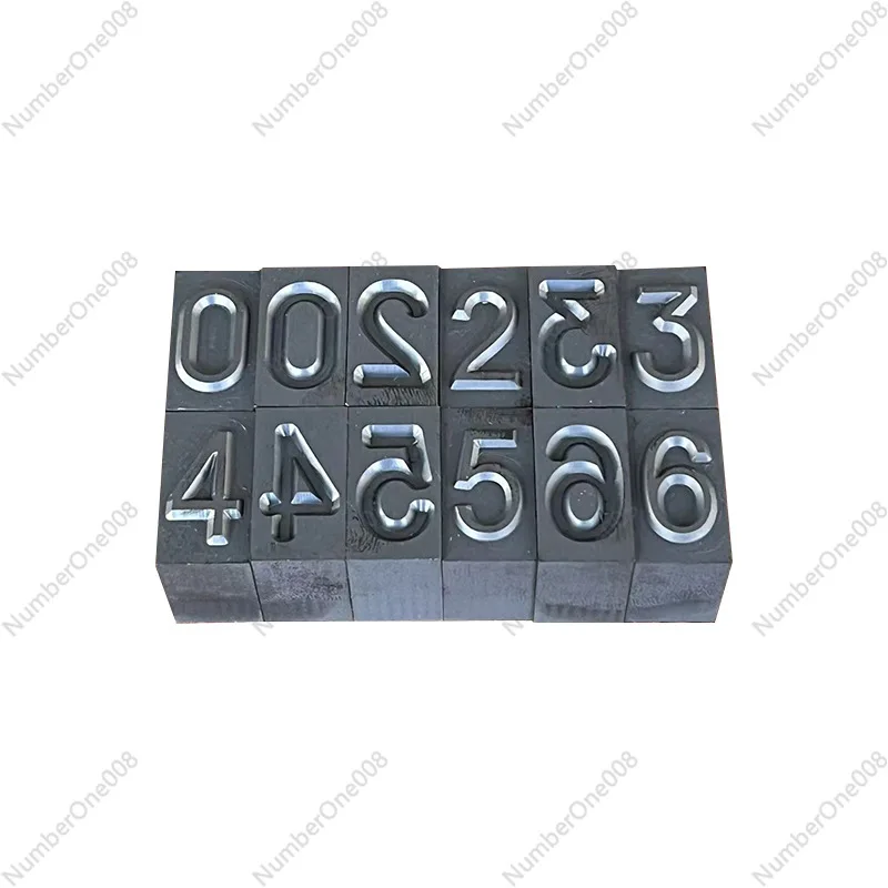 

Concave-Convex Matrix Stamping Steel Character Mold Stamping Die Steel Number Matrix Non-Standard