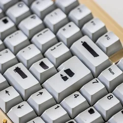 GMK Redacted Cherry Profile 5-side Dye Sublimation PBT Mechanical Keyboard Keycaps