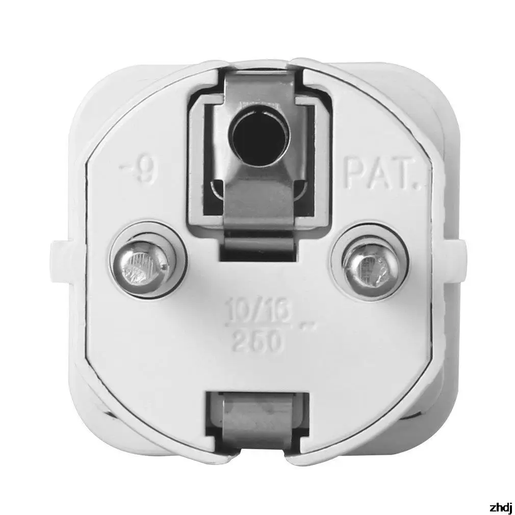 EU ปลั๊ก AC ที่ถอดออกได้ไฟฟ้ายูโรหัวเป็ด Power Adapter โทรศัพท์มือถือ USB Charger ปลั๊กสำหรับคอมพิวเตอร์ Dropshipping