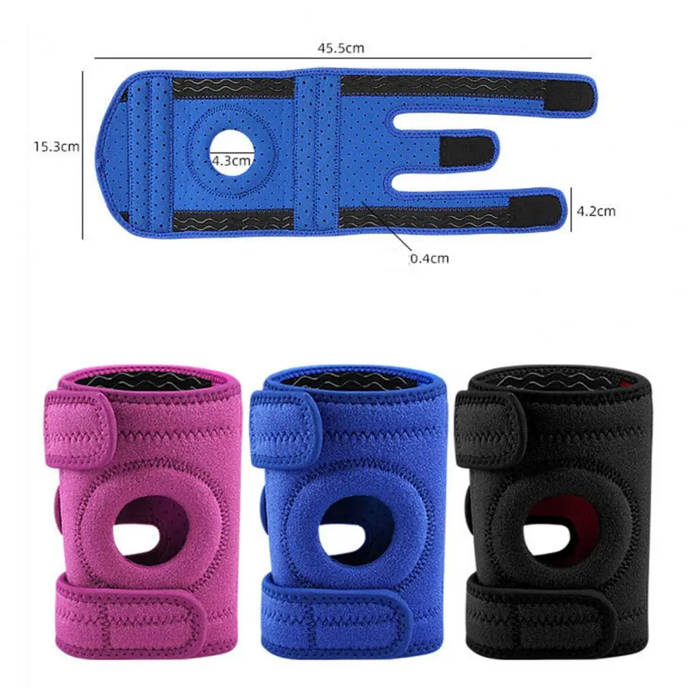 Knee Protector Youth Kids Knee Brace Support Strap Patella Stabilizer with Adjustable Fastener Tape Soft Non-slip Knee