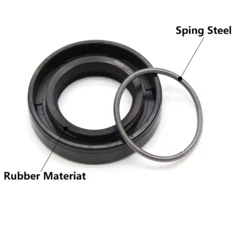 10 Pcs NBR Rubber TC Double Lip Oil Seal 8x20x5/7/8 8x21x6 8x22x4/5/6/7/8/10 8x25x7/8/9 8x28x5/7/10 8x30x6/7mm