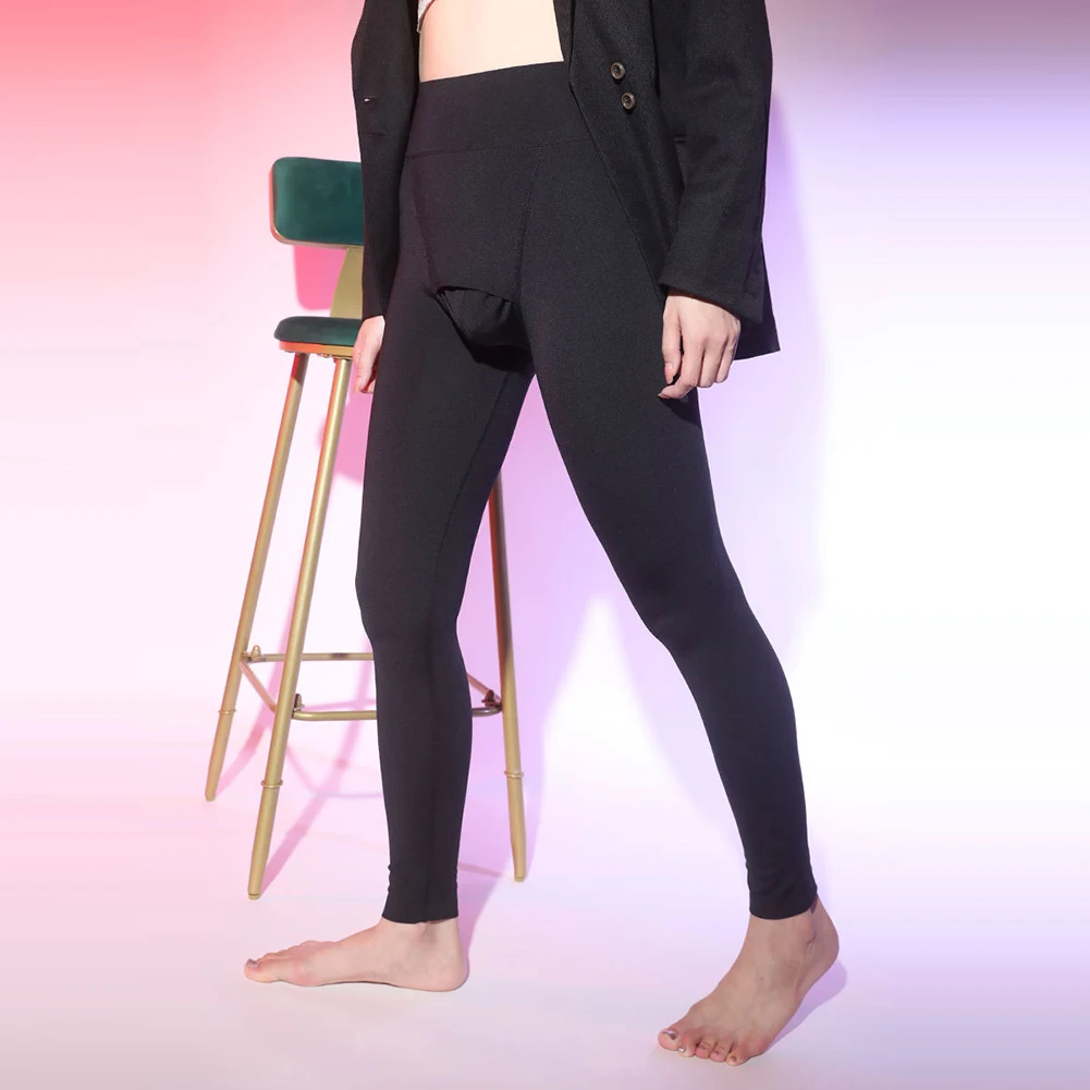 

Pouch Pants Leggings Underwear Warm Shaping Trousers High Waisted Hip Lift Leggings Slim Fit Affordable Brand New