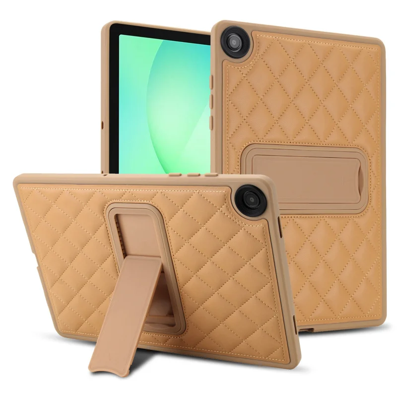 samsungtab-a7-liteに適用可能保護シェルa11スキンフィールスタンドtaba9ダイヤモンド格子柄t220耐衝撃レザーケースipad-min-4567