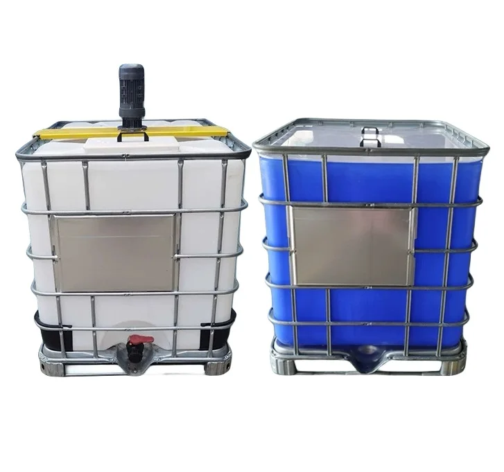 *1000l Rectangular Stainless Steel Cubic Container Ibc Plastic tank Wholesale