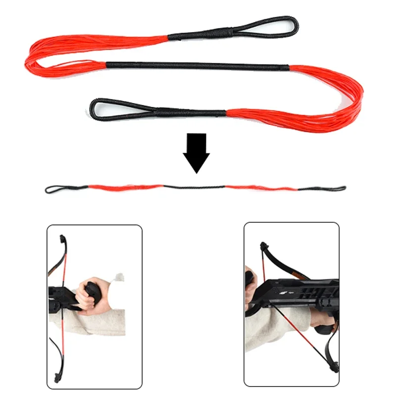 1PCS Bow String 445mm for Hunting bow Shooting Archery Shoot Equipment Bows and Arrow Accessories Up To 80Lbs Draw Weight