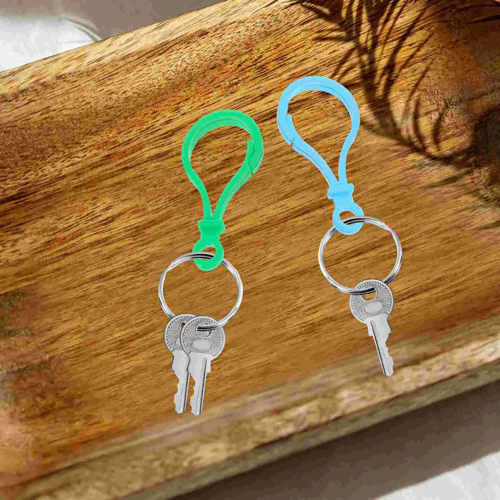 

Cute Lanyard Snap Hooks Light Bulb Buckle Lobster Clasp Spring Crafts Colorful Plastic Accessories