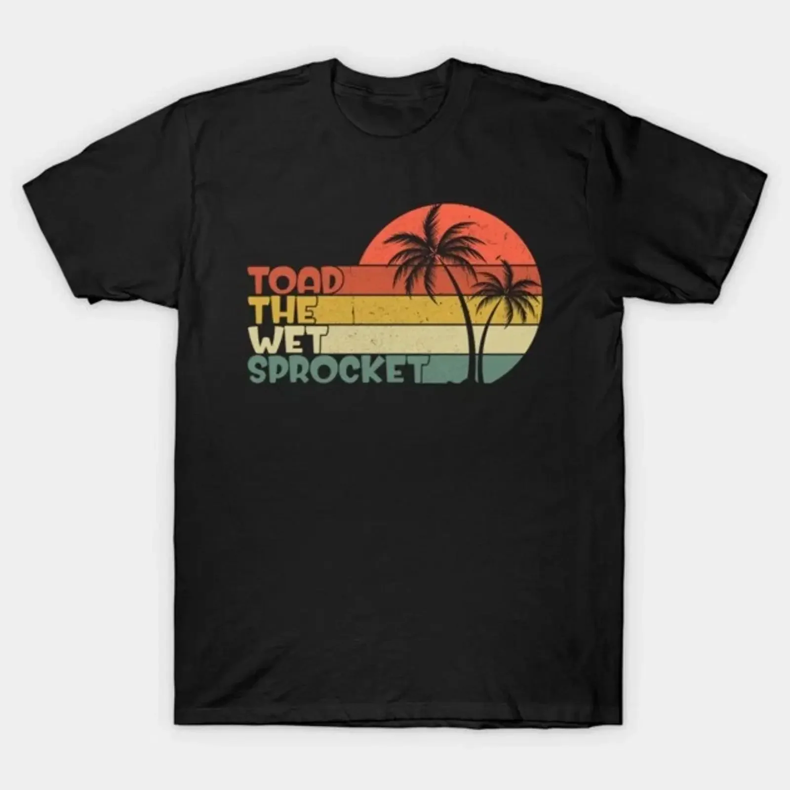Toad the Wet Sprocket Sunset Vintage Retro T Shirt vintage Washed streetwear Comfortable graphic Slightly Breathable Stylish