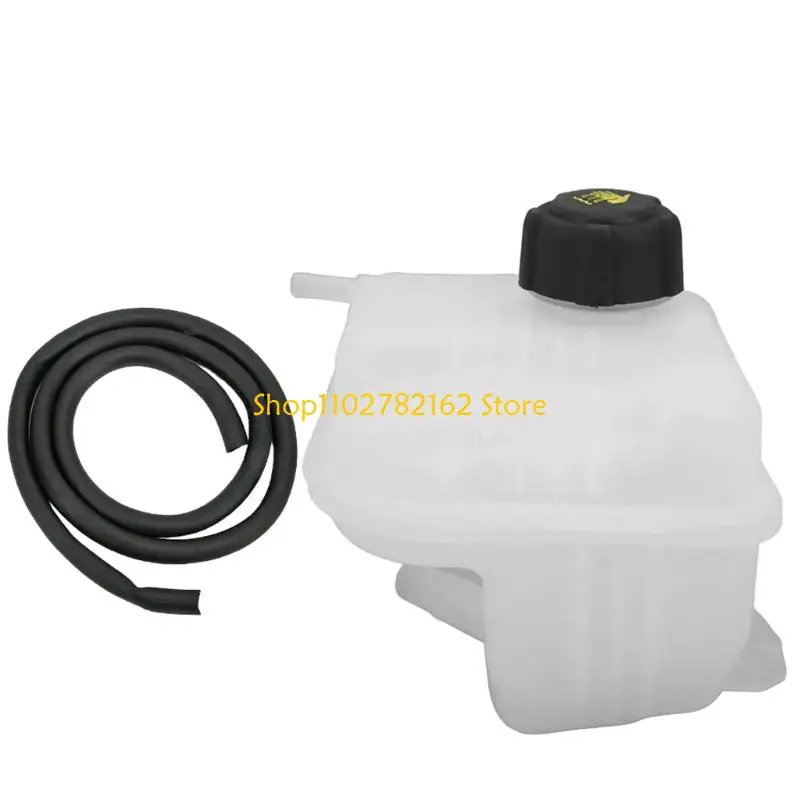

547B Car Engine Coolant Expansion Pot with Cover Plastic Overflow Reservoir Cooling Water For 2007-2013 Easy to Install