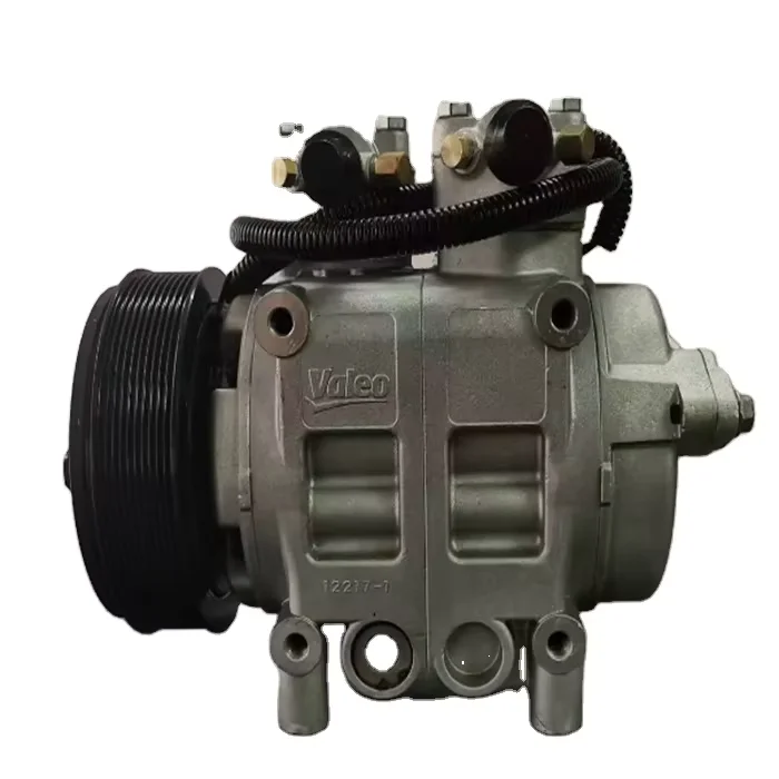 Compressor atacado original tm43 8pk 2pk com embreagem 24v ônibus ar condicionado compressor ac para valeo