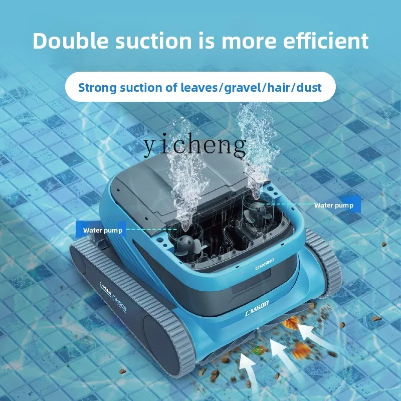 

TQH swimming pool sewage suction machine Automatic underwater cleaning machine Submersible dolphin
