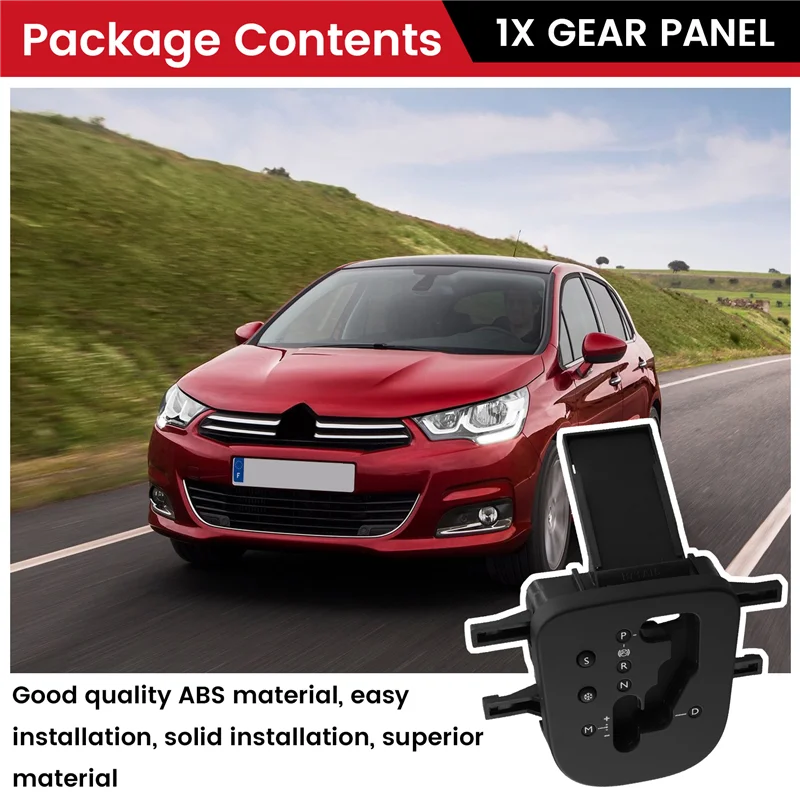

ABOK-Transmission Trim Panel Shift Lever Gear Panel For Citroen C4 Sega 2015-2019 98121497ZD