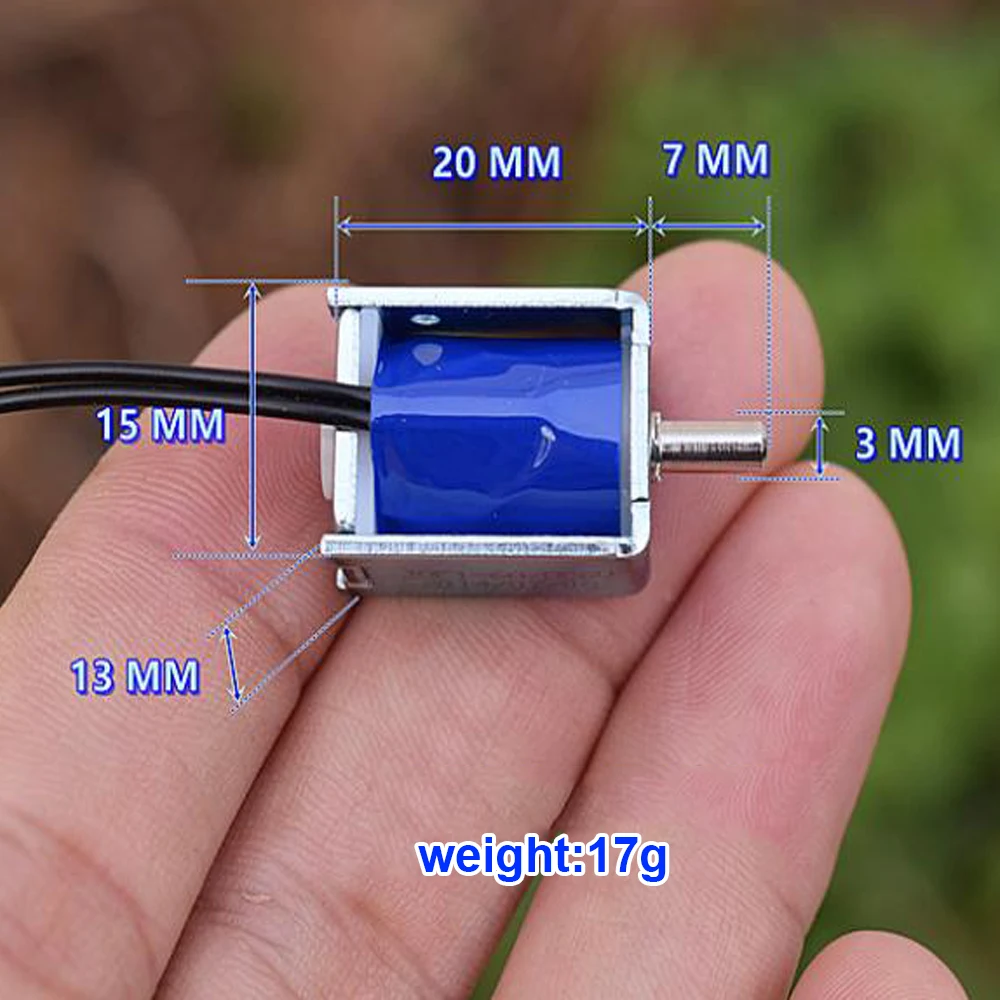 Micro Solenoid Valve JQF1-6A Normally Open Air Valve DC 6V Electric N/O Air Valve Medical Equipment Massage Control Valve