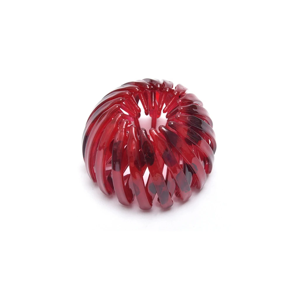 

Hairstyle Tools Hair Clips Simple Stretch Vintage Meatball Head Hair Ring Ponytail Buckle Hair Claw Bird's Nest Bun Maker