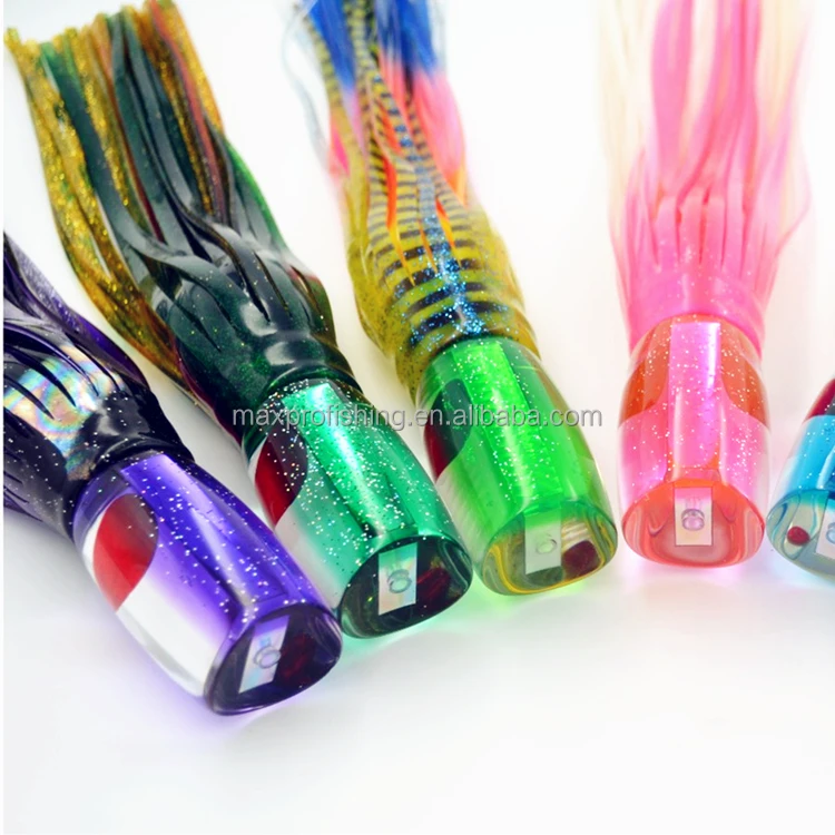 

Double Color Tinted Top Offshore Big Game Trolling Lures