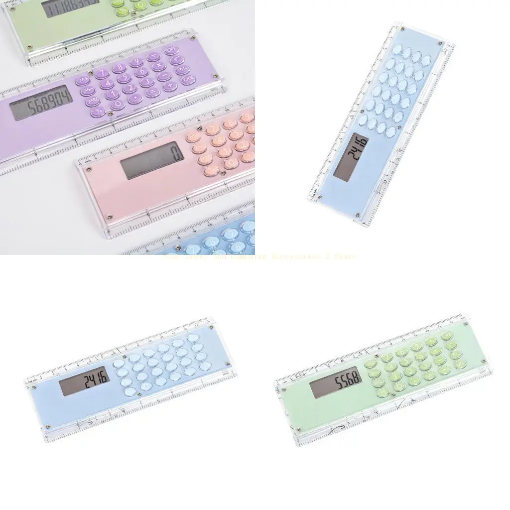 

Double Side 15cm Ruler With Integrated Digital Calculator Homework Helper