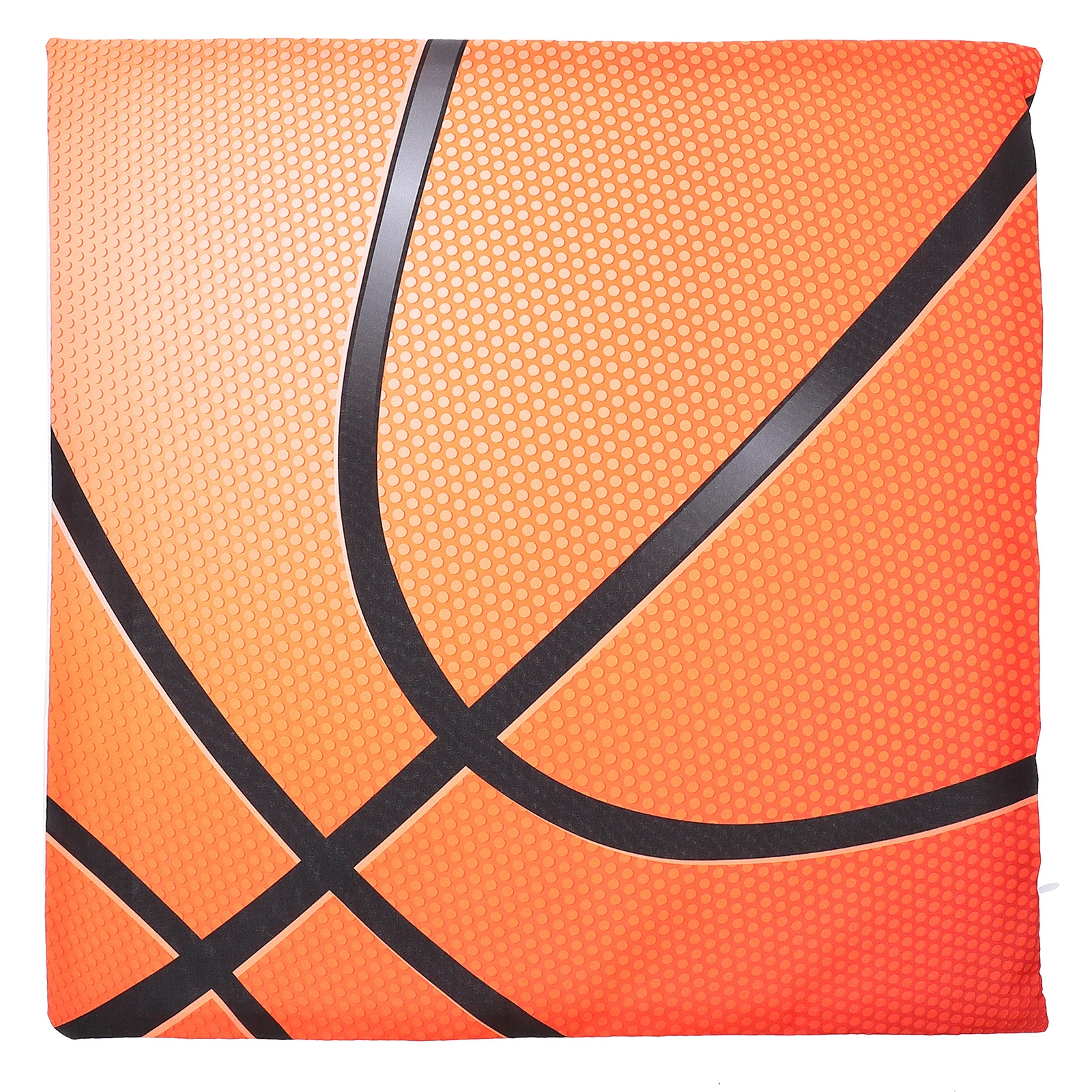 

Basketball Pillowcase Cushion Cover Polyester Throw Pillows Couch Ball Style Cozy Comfortable Practical