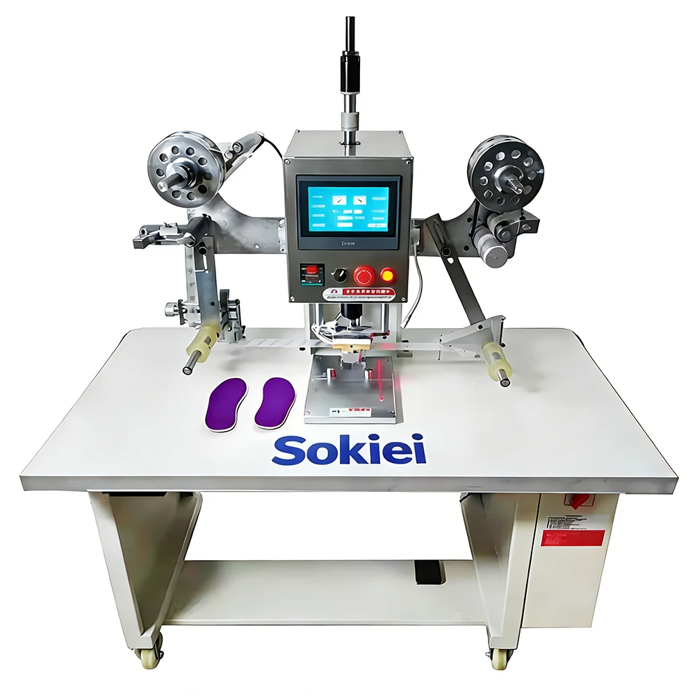 High-Speed Hot Stamping Machine For Insoles And Tongues Hot Stamping And Embossing Fabric Printing Machine