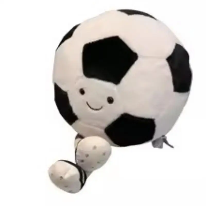 9/25cm 시뮬레이션 새로운 축구 및 농구 플러시 장난감 만화 애니메이션 귀여운 선물로 가득 찬 어린이 생일 재미 인형