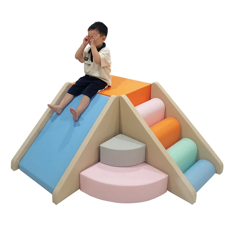 Toddler Soft Play Set Kids Indoor Playground Equipment Construction Foam Building Block for Kindergarten Pre-school Children