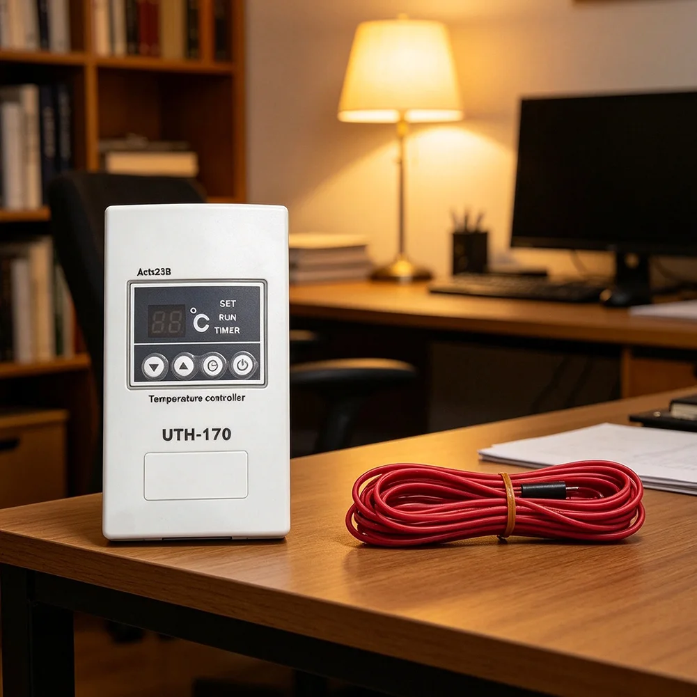 Touch Screen Sauna Thermostat 4KW 18A 100‑240V Digital Temperature Controller Data Record Export For Sauna Steam Room Heating